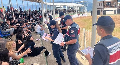 Artvin Jandarması KADES'i tanıtıyor