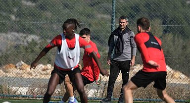 Atakaş Hatayspor, Galatasaray maçı hazırlıklarına devam ediyor