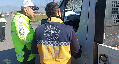 Aydın'da 'fermuar' sistemine dikkat çekildi