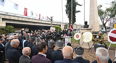 Bağımsızlık mücadelesinin iki lideri Antalya'da anıldı