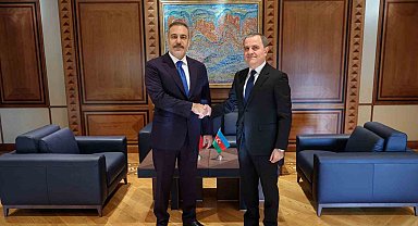 Bakan Fidan, Azerbaycanlı mevkidaşı Bayramov ile görüştü