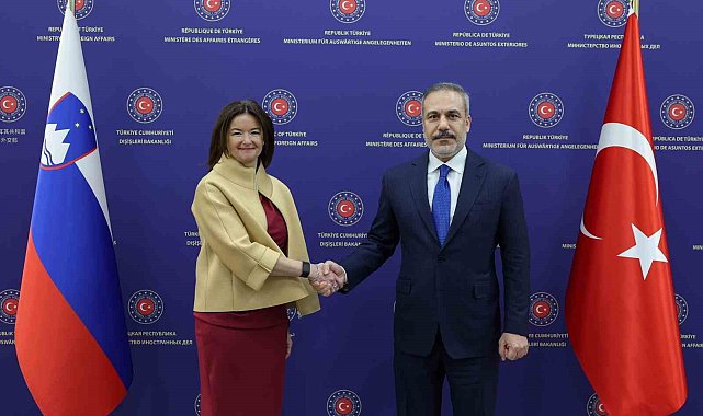Bakan Fidan, Slovenya Başbakan Yardımcısı Fajon ile bir araya geldi