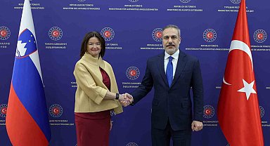 Bakan Fidan, Slovenya Başbakan Yardımcısı Fajon ile bir araya geldi