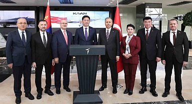 Bakan Yerlikaya ve Moğolistan Cumhurbaşkanı'ndan Anıtkabir ve TUSAŞ'a ziyaret