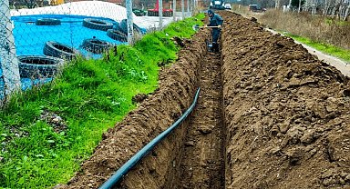 Balıkesir Bigadiç'e bin metrelik yeni içme suyu hattı