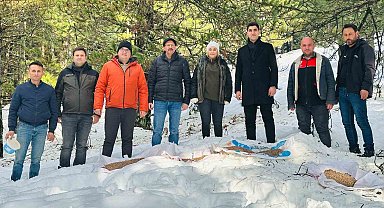 Balıkesir'de yaban hayvanları unutulmadı