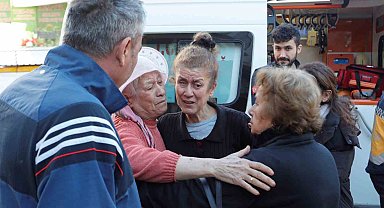 Balkondaki sprey kutuları patladı, mahalleli sokağa döküldü