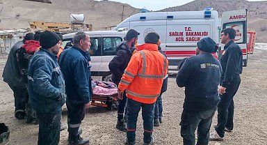 Baraj tünelinde vagon altında kalan işçi hayatını kaybetti