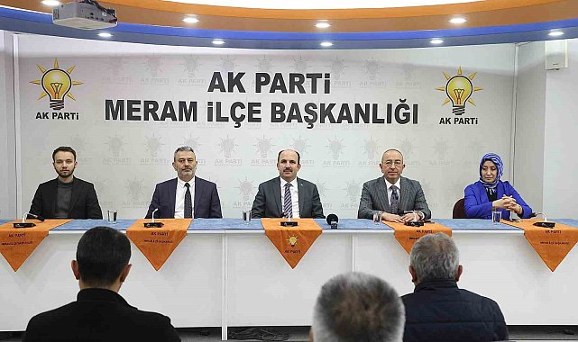 Başkan Altay, AK Parti Selçuklu, Karatay, Meram teşkilatlarıyla buluştu