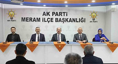 Başkan Altay, AK Parti Selçuklu, Karatay, Meram teşkilatlarıyla buluştu