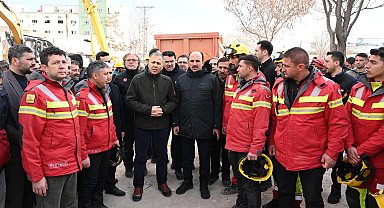 Başkan Altay'dan arama kurtarma ekiplerine teşekkür