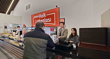 Başkan Aydın'dan kandil simidi ikramı
