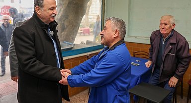Başkan Balaban Barbaros'ta vatandaşları dinledi