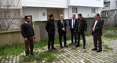 Başkan Balaban çalışmaları yerinde inceledi