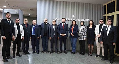 Başkan Çerçioğlu, AGC'nin yeni yönetimini ağırladı