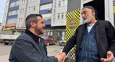 Başkan Çetinkaya esnaf ve vatandaşların taleplerini dinledi