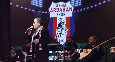 Başkan Demir, Serhat Ardahaspor kulübü dayanışma gecesinde konser verdi