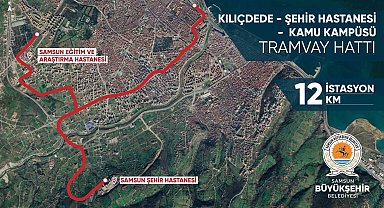 Başkan Doğan: "Samsun Şehir Hastanesi Tramvay Hattı, 2025 Yılı Yatırım Programı'na alındı"