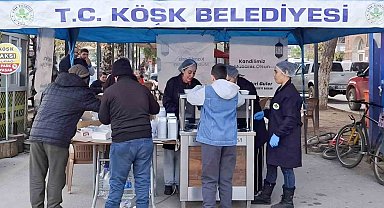 Başkan Güler'den kandilde sıcak çorba ikramı