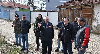 Başkan Hamamcı vatandaşların taleplerini yerine getirmeye devam ediyor