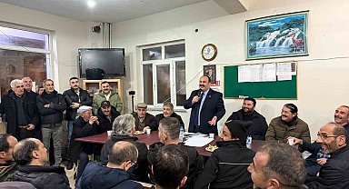 Başkan Hamamcı'dan merhum muhtara vefa