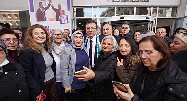 Başkan İmamoğlu Küçükçekmece'de STK'larla buluştu