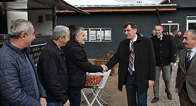 Başkan Kahveci, Makine İkmal Müdürlüğü personeliyle buluştu