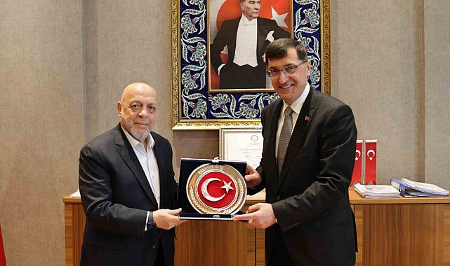 Başkan Kahveci'den Genel Başkan Arslan'a teşekkür