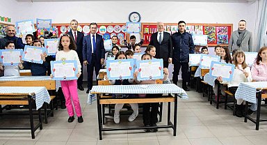 Başkan Kul, "karne" heyecanına ortak oldu