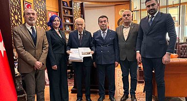 Başkan Metin'den MHP lideri Bahçeli'ye ziyaret