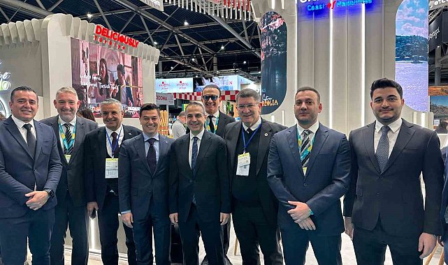 Başkan Topaloğlu Hollanda'da Kemer'i tanıtıyor