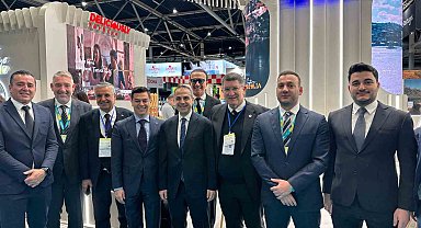 Başkan Topaloğlu Hollanda'da Kemer'i tanıtıyor