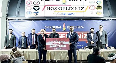 Başkan Toptaş'tan 48 spor kulübüne 1,5 milyon liralık dev destek