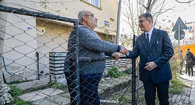Başkan Tugay İzmir Buca'nın sorunları için sahada
