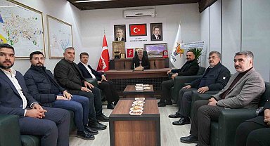 Başkan Tutdere, AK Parti yönetimiyle bir araya geldi