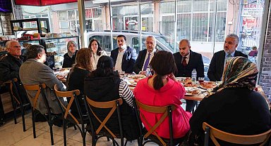 Başkan Yalım Dikilitaş Mahallesi esnafıyla bir araya geldi