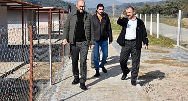 Başkan Zencirci, barınak ve rehabilitasyon merkezi çalışmalarını yerinde inceledi