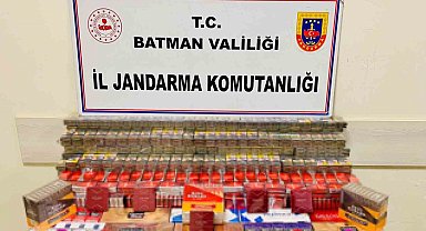 Batman'da bin 308 paket kaçak sigara ele geçirildi