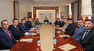 Bayburt'ta asayiş toplantısı yapıldı