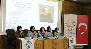 Bayburt'ta Samiha Ayverdi İl Paneli gerçekleştirildi