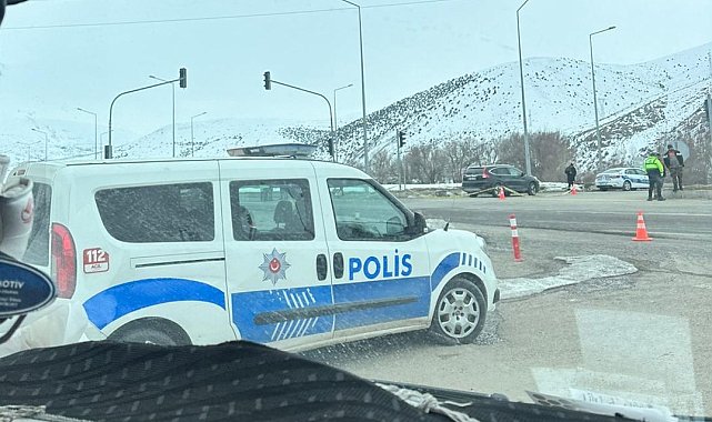 Bayburt'ta trafik kazası: 1 yaralı