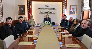 Bayburt'un Aralık ayı asayiş olayları değerlendirildi