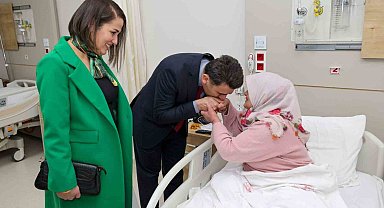 Bilecik Eğitim ve Araştırma Hastanesi'nde yeni yıl ziyareti
