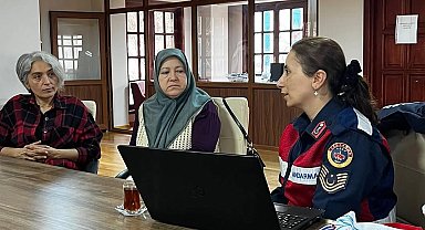 Bilecik Jandarması'ndan kadınlara bilgilendirme