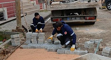 Bilecik'te alt ve üst yapı çalışmaları sürüyor