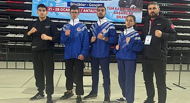 Bilecikli sporcular Antalya'dan madalya ile döndü