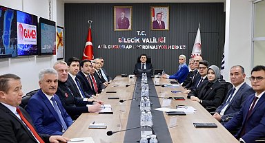 Bilecik'te GAMER İzleme ve Değerlendirme Koordinasyon Kurulu toplantısı gerçekleştirildi