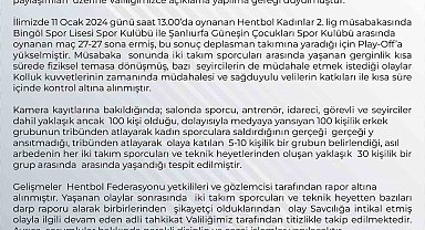 Bingöl Valiliği'nden açıklama