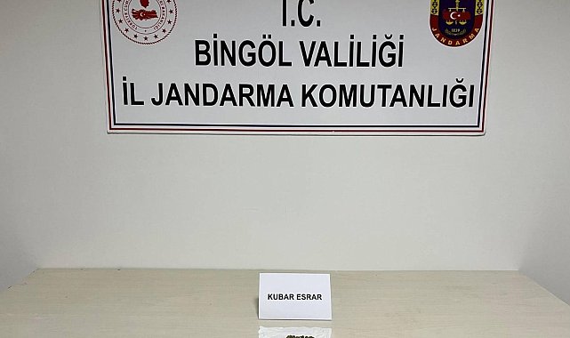 Bingöl'de haklarında arama kararı bulunan 2 kişi yakalandı