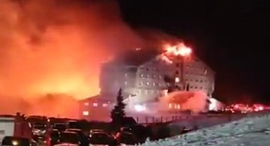 Bolu Kartalkaya'da otel yangını: Ölü ve yaralılar var